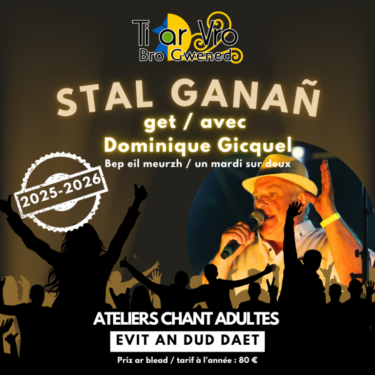 Cours de chant avec Dominique Gicquel 2025 2026 - Emglev Bro Gwened