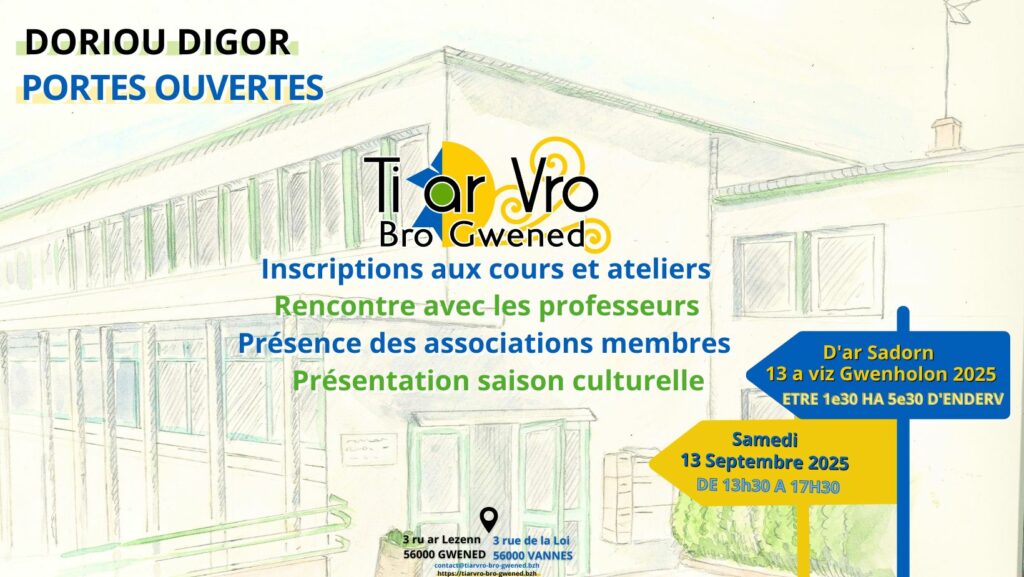 Portes ouvertes de Ti ar Vro - Bro Gwened 2025