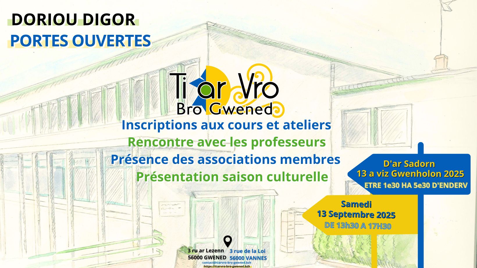 Portes ouvertes de Ti ar Vro - Bro Gwened 2025
